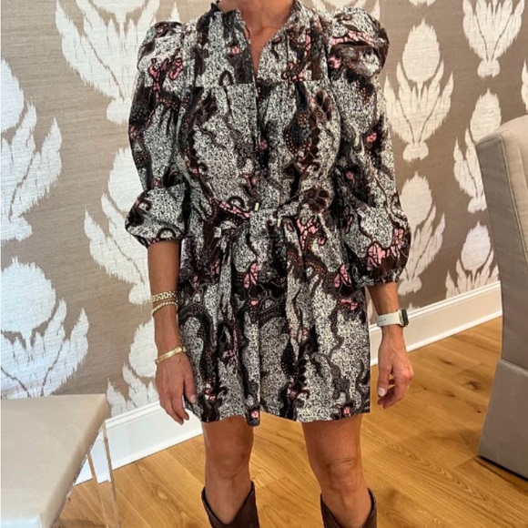 Cleobella Ivana Mini Dress size medium - Picture 2 of 3